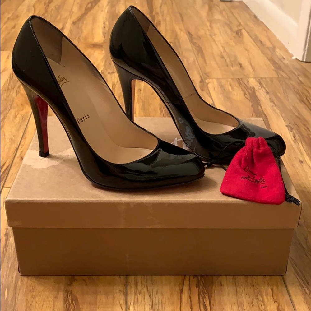 Christian Louboutin Décolleté 868 100 Patent Calf